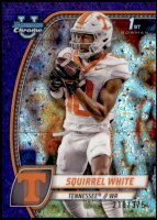 2024 Squirrel White Bowman Chrome University - 1st Bowman Purple Mini-Diamond Refractor (#'d to 375) (#:166) (Stock: 1) - $6.00