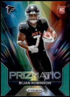2023 Bijan Robinson Panini Prizm - Prizmatic Green Prizm (#:19) (Stock: 1) - $3.00