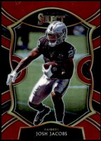 2020 Josh Jacobs Select - Maroon Prizm (#'d to 149) (#:33) (Stock: 1) - $3.50