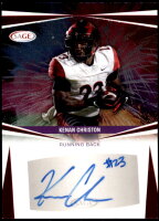 2025 Kenan Christon Sage - Autograph Red (#:A-KC) (Stock: 1) - $4.00