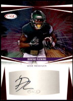 2025 Dontae Fleming Sage - Autograph Red (#:A-DF) (Stock: 1) - $4.00