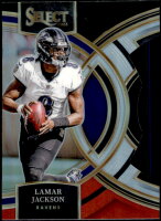 2023 Lamar Jackson Select - Red and Black Die-Cut Prizm (#:190) (Stock: 1) - $4.00