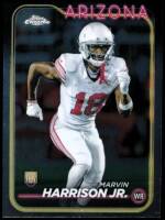 2024 Marvin Harrison Jr. Topps Chrome - Rookie (#:204) (Stock: 1) - $3.50