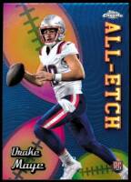 2024 Drake Maye Topps Chrome - All Etch (#:CAEDM) (Stock: 1) - $6.50