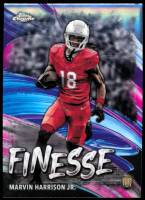 2024 Marvin Harrison Jr. Topps Chrome - Finesse (#:5) (Stock: 1) - $4.50