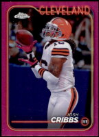 2024 Josh Cribbs Topps Chrome - Magenta Refractor (#'d to 399) (#:33) (Stock: 1) - $2.00