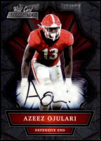 2021 Azeez Ojulari Wild Card Alumination - Autograph (#:ABC-A) (Stock: 1) - $4.00