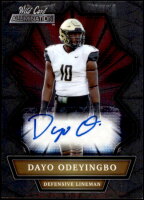 2021 Dayo Odeyingbo Wild Card Alumination - Autograph (#:ABC-A) (Stock: 1) - $4.00