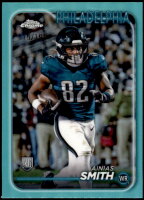 2024 Ainias Smith Topps Chrome - Rookie Aqua Refractor (#'d to 199) (#:286) (Stock: 1) - $3.00