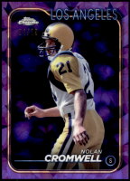 2024 Nolan Cromwell Topps Chrome - Sapphire Purple (#'d to 10) (#:105) (Stock: 1) - $6.00