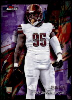2024 Jer'Zhan Newton Topps Finest - Rookie Purple Refractor (#'d to 250) (#:55) (Stock: 1) - $3.00