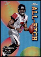 2024 Michael Vick Topps Chrome - All Etch Refractor (#:CAE-MV) (Stock: 1) - $1.75