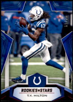 2019 T.Y. Hilton Rookies and Stars - Red and Blue (#'d to 35) (#:28) (Stock: 1) - $3.50