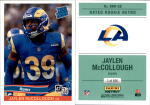 2024 Jaylen McCollough Panini Instant Retro Rated Rookie - (1 of 890) (#:38) (Stock: 3) - $3.00