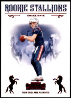 2024 Drake Maye Panini Contenders - Rookie Stallions Red (#:4) (Stock: 1) - $9.00