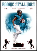 2024 Brian Thomas Jr. Panini Contenders - Rookie Stallions Red (#:14) (Stock: 1) - $3.50