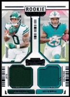 2024 Braelon Allen Panini Contenders - Rookie Ticket Jersey Combo (with Jalen Wright) (#:DA-10) (Stock: 1) - $4.00