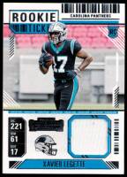 2024 Xavier Legette Panini Contenders - Rookie Ticket Jersey (#:RTS-XLE) (Stock: 1) - $3.50