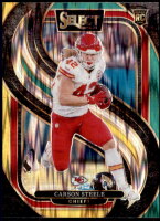 2024 Carson Steele Select - Rookie Green and Yellow Shock Prizm (#:142) (Stock: 1) - $2.50