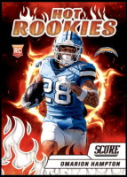 2025 Omarion Hampton Score - Hot Rookies (#:14) (Stock: 2) - $2.50