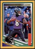 2025 Lamar Jackson Score - Gold (#:75) (Stock: 1) - $2.50