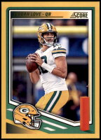 2025 Jordan Love Score - Gold (#:119) (Stock: 4) - $2.00