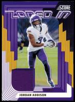 2025 Jordan Addison Score - Zoned In Jersey (#:ZON-JAN) (Stock: 1) - $2.50