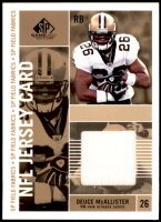 2003 Deuce McAllister SP Game Used Edition - SP Field Fabrics Jersey (#:FF1-DM) (Stock: 1) - $4.00