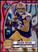2024 Mason Taylor Bowman Chrome University - Pink Lava Refractor (#:128) (Stock: 1) - $2.50