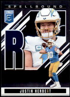 2025 Justin Herbert Elite - Spellbound (#:39) (Stock: 1) - $2.00