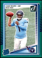 2025 Cam Ward Donruss - Rated Rookie Press Proof Green (#:350) (Stock: 1) - $7.50