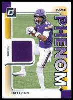 2025 Tai Felton Donruss - Phenom Rookie Jersey (#:RPJ-TAF) (Stock: 1) - $4.00