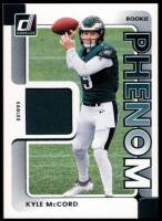2025 Kyle McCord Donruss - Phenom Rookie Jersey (#:RPJ-KMD) (Stock: 1) - $5.00