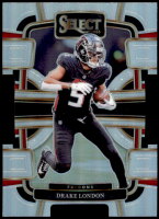 2023 Drake London Select - Silver Prizm Die-Cut (#:6) (Stock: 1) - $1.00
