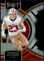 2023 Christian McCaffrey Select - Black and Red Prizm Die-Cut (#:145) (Stock: 1) - $2.00