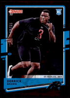2020 Derrick Brown Donruss - Rookie Season Stat Line (#'d to 55) (#:264) (Stock: 1) - $2.00