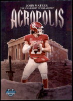 2025 John Mateer Bowman Chrome University - Acropolis (#:4) (Stock: 1) - $6.00