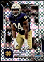 2025 Jadarian Price Bowman Chrome University - 1st Bowman X-Fractor (#:117) (Stock: 1) - $4.50