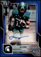 2025 Chrishon McCray Bowman Chrome University - Blue Refractor Autograph (#'d to 150) (#:BCA-CMC) (Stock: 1) - $6.00