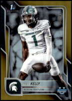 2025 Omari Kelly Bowman Chrome University - Gold Refractor (#'d to 50) (#:38) (Stock: 1) - $4.00