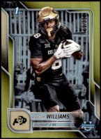 2025 Hykeem Williams Bowman Chrome University - Yellow Refractor (#'d to 350) (#:139) (Stock: 1) - $3.50