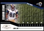 2005 Isaac Bruce Donruss Classics - Stadium Stars - Goal Line (#'d to 750) (#:SS-40) (Stock: 1) - $1.25