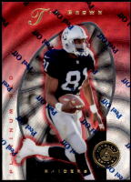 1997 Tim Brown Totally Certified - Platinum Red (#'d to 4999) (#:108) (Stock: 1) - $2.00