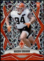 2025 Mason Graham Panini Phoenix - Rookie Lazer Prizm (#:162) (Stock: 1) - $2.50