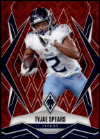 2025 Tyjae Spears Panini Phoenix - Red Lazer Prizm (#'d to 199) (#:56) (Stock: 1) - $2.50