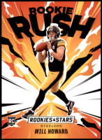 2025 Will Howard Rookies and Stars - Rookie Rush (#:13) (Stock: 7) - $1.00