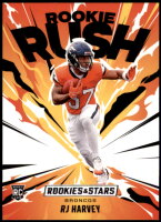 2025 RJ Harvey Rookies and Stars - Rookie Rush (#:15) (Stock: 5) - $1.00