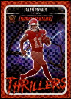 2025 Jalen Royals Rookies and Stars - Thrillers Red Plaid Prizm (#:28) (Stock: 1) - $1.50