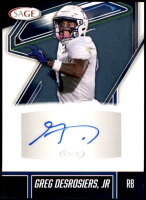 2026 Greg Desrosiers Jr. Sage - Autograph Blue (#:A-GDJ) (Stock: 2) - $4.00