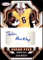 2026 Jalen Buckley Sage - Sneak Peak Autograph Blue (#:SPA-JB) (Stock: 1) - $4.00